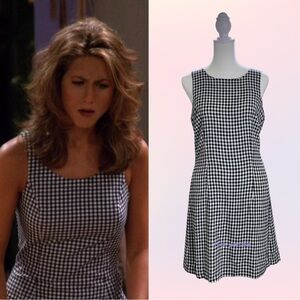 Rare Vintage Gingham Dress similar to Dress ASO Rachel Green on Friends
